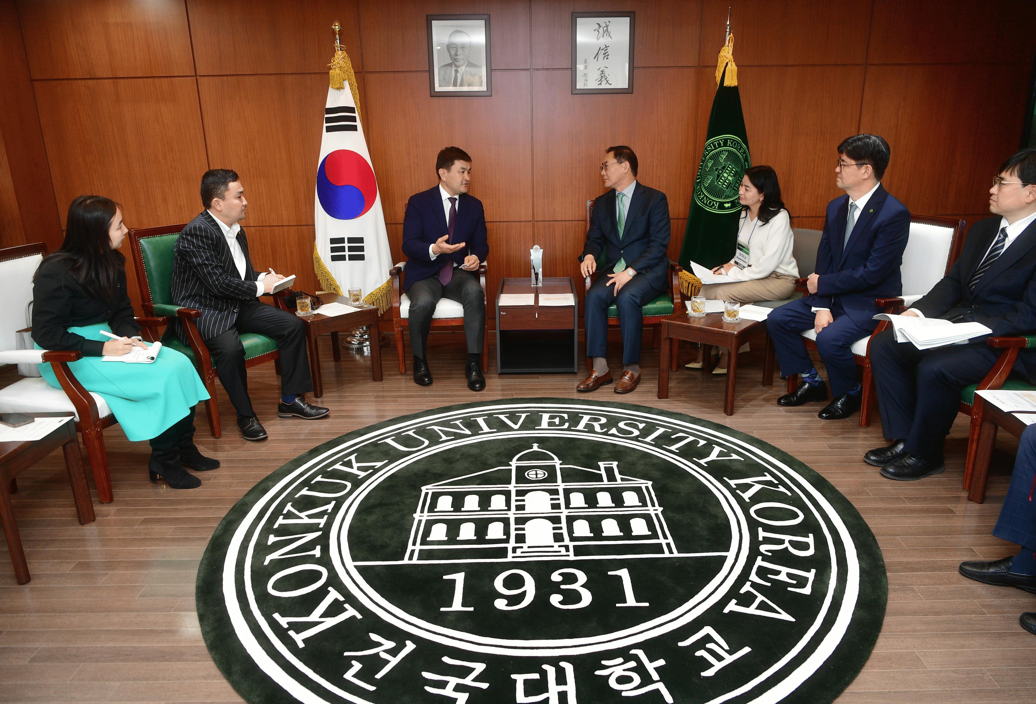 Konkuk University Hosts Sukhee Sukhbold, Ambassador of  Mongolia to Korea 첨부 이미지